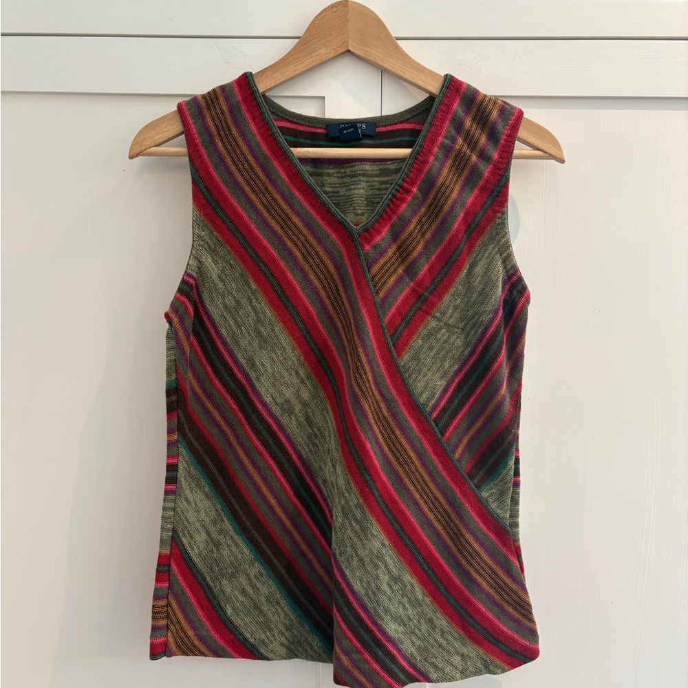 Chaps (Ralph Lauren) striped knit top